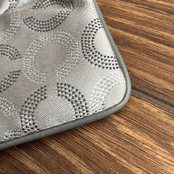 Coach Zip Wristlet - Silver - Picture 5 of 8